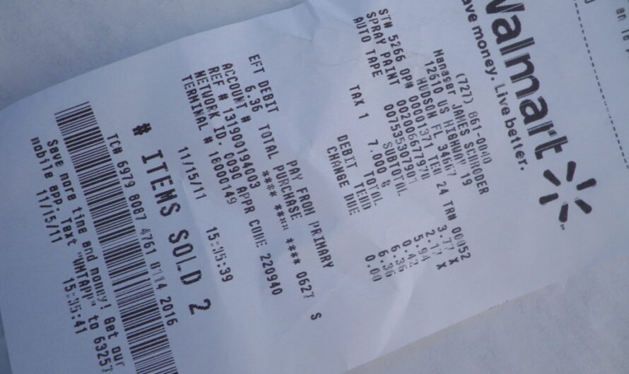 How to Get and Print a Walmart Receipt